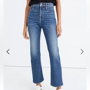 Madewell Petite Slim Demi boot Jeans 25P